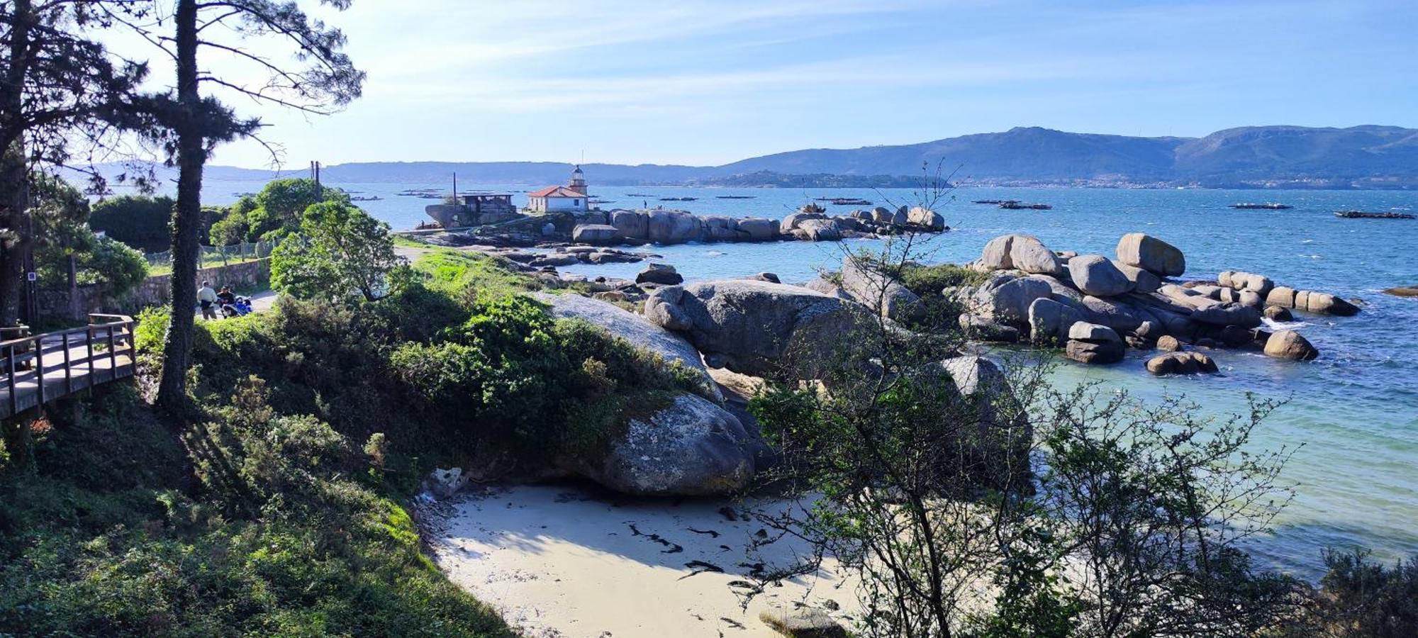 Apartamento El Rincon De Elia, Haz Realidad Tu Sueno De Vivir Con Vistas Al Mar Villanueva De Arosa Eksteriør bilde