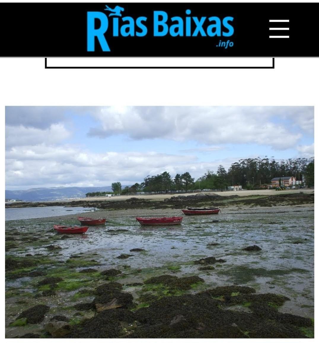 Apartamento El Rincon De Elia, Haz Realidad Tu Sueno De Vivir Con Vistas Al Mar Villanueva De Arosa Eksteriør bilde