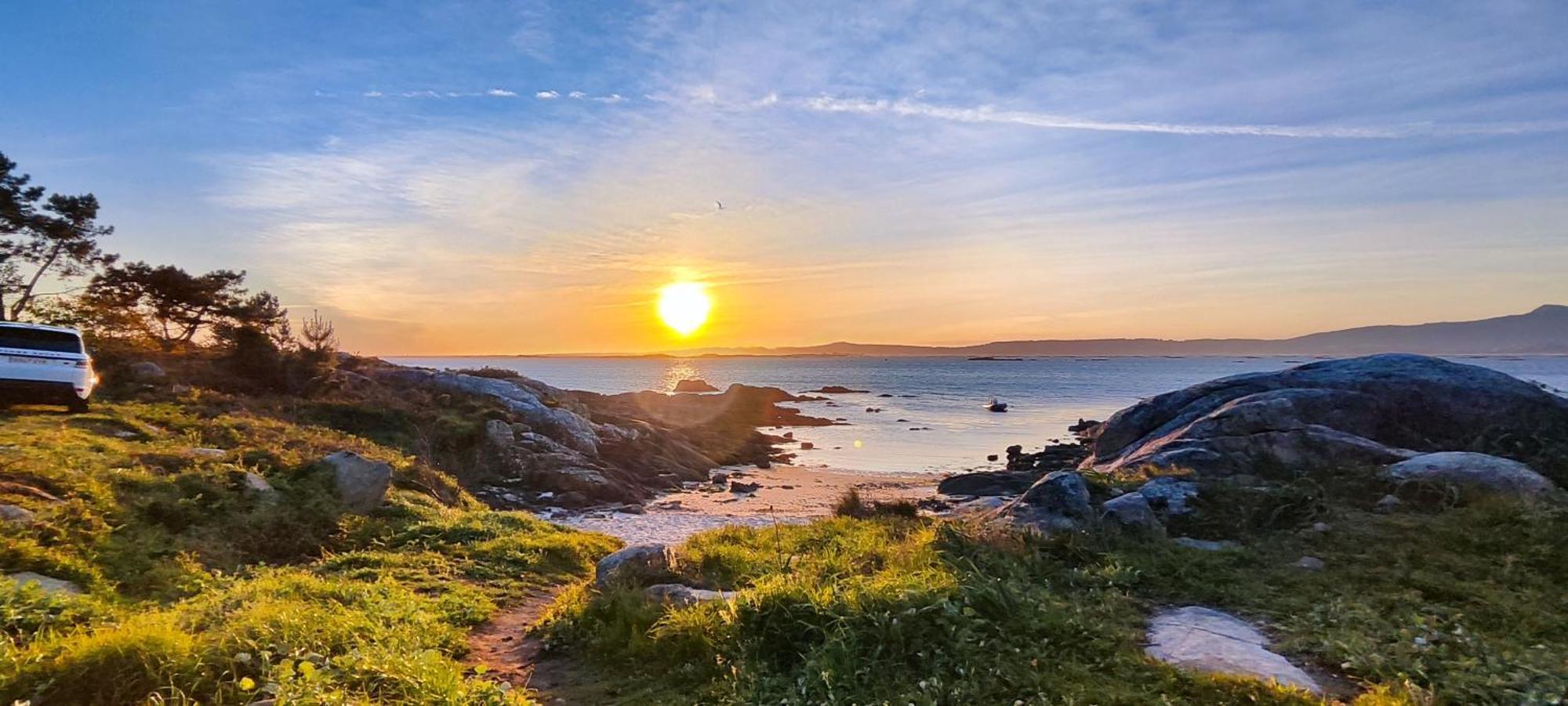 Apartamento El Rincon De Elia, Haz Realidad Tu Sueno De Vivir Con Vistas Al Mar Villanueva De Arosa Eksteriør bilde