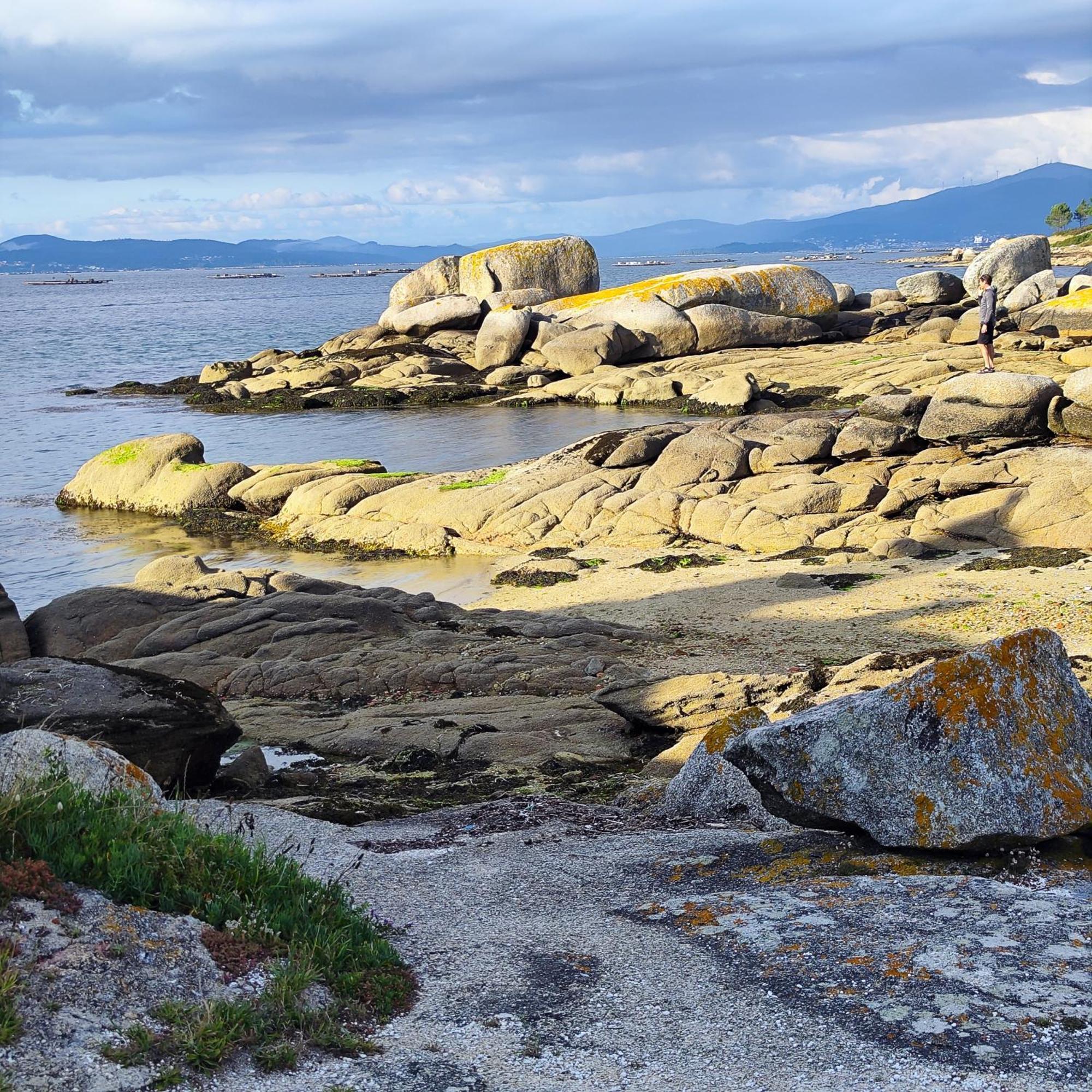 Apartamento El Rincon De Elia, Haz Realidad Tu Sueno De Vivir Con Vistas Al Mar Villanueva De Arosa Eksteriør bilde